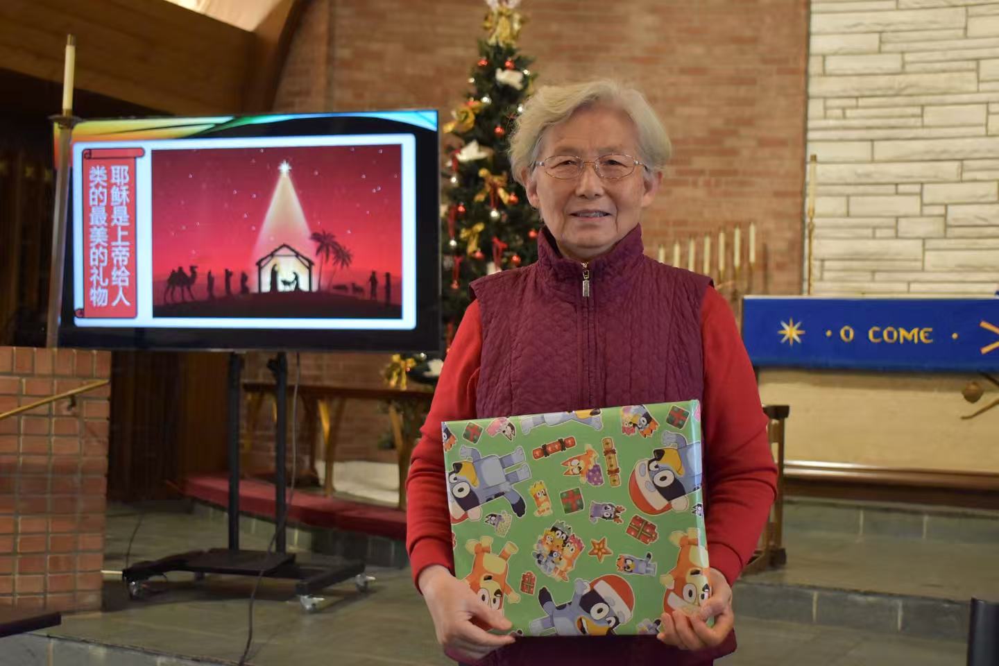 田野的鸟瞰图。一条道路穿过右上角。