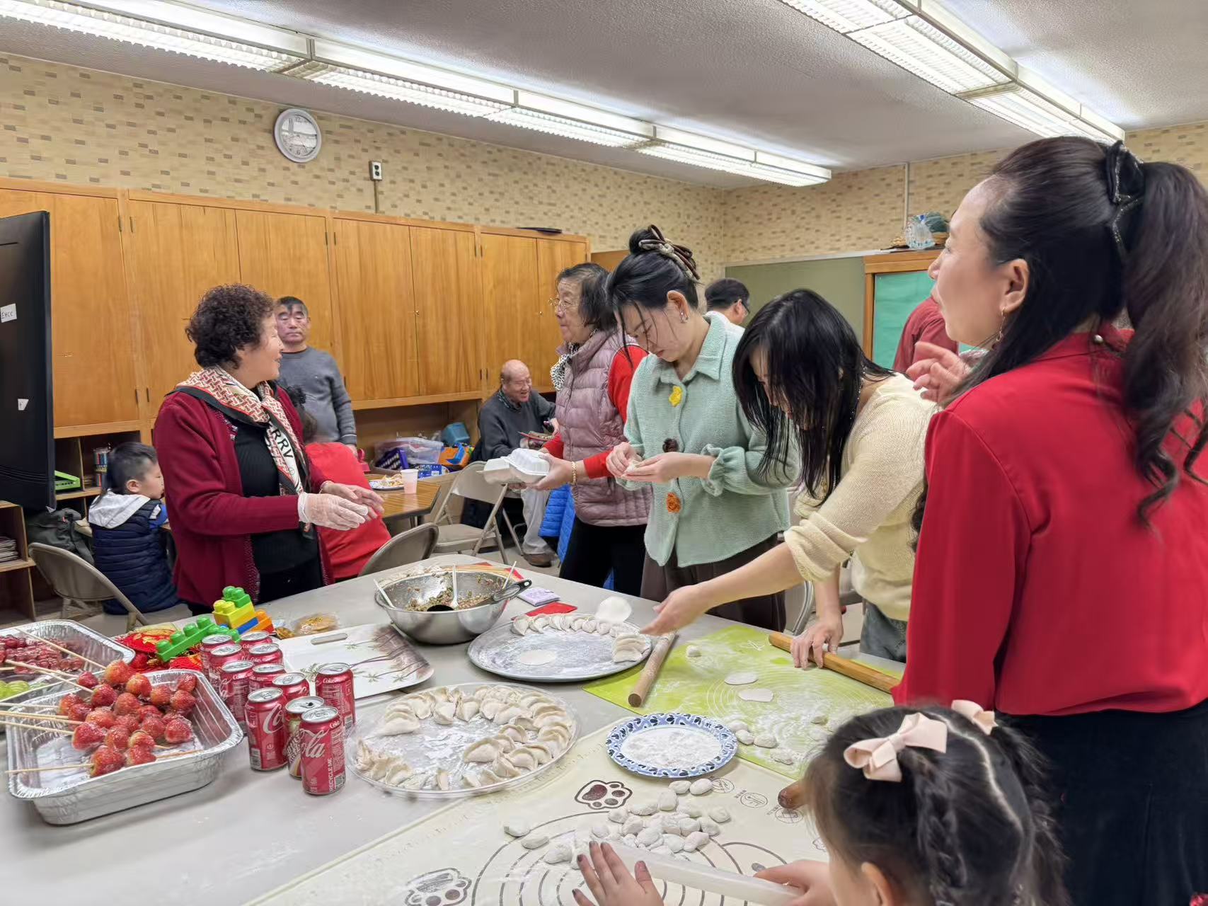 田野的鸟瞰图。一条道路穿过右上角。